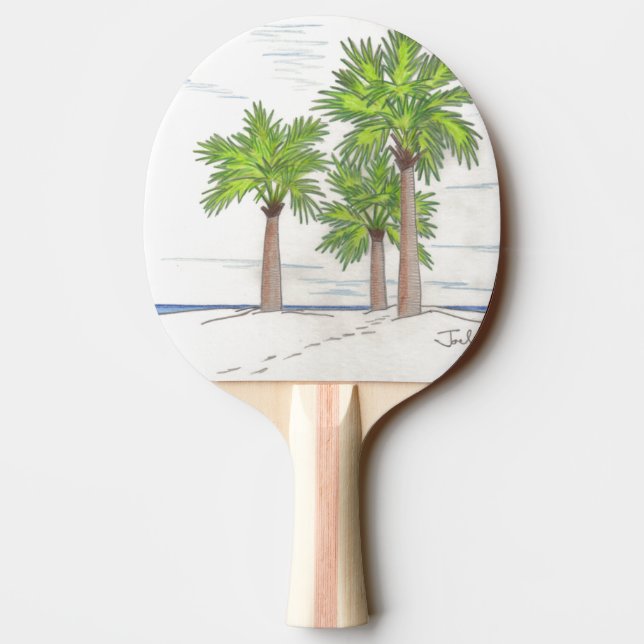 RAQUETE DE PING PONG TRÊS PALMS (Verso)