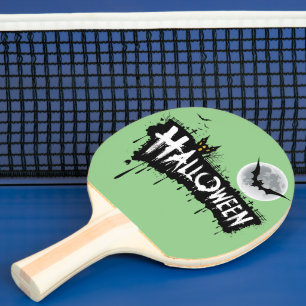 Raquete De Ping Pong Tribunal Assustador: Ping Pong Pong Paddle, com o