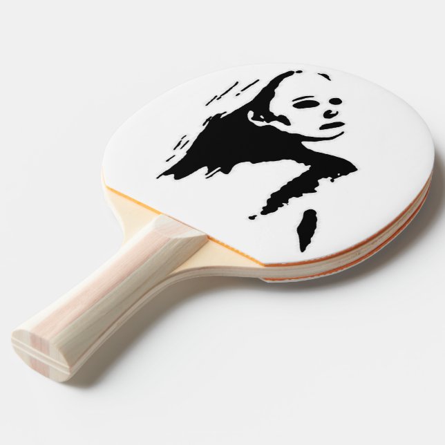 Raquete De Ping Pong Tripé (Verso inclinado)