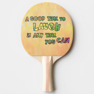 Raquete De Ping Pong UM BOM TiME PARA RIR É POSSÍVEL