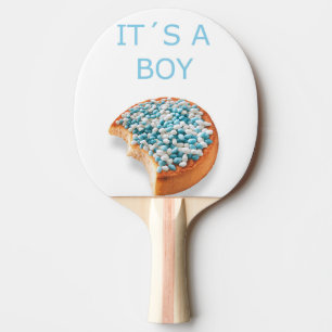 Raquete De Ping Pong um garoto é nascer
