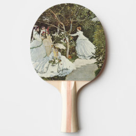 Raquete De Ping Pong Um moinho de vento em Zaandam Claude Monet