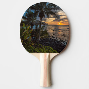 Raquete De Ping Pong Um pôr do sol lindo 2