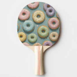 Raquete De Ping Pong Um Sonho Caprichoso de Donuts Pastel