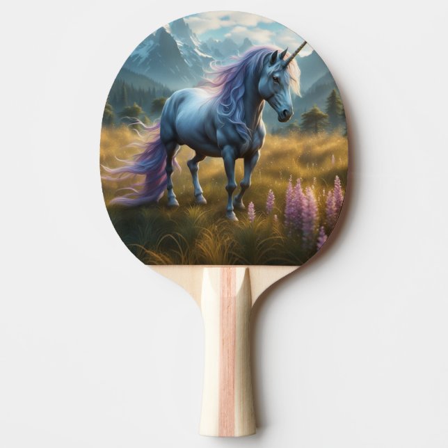 Raquete De Ping Pong Unicórnio (Frente)