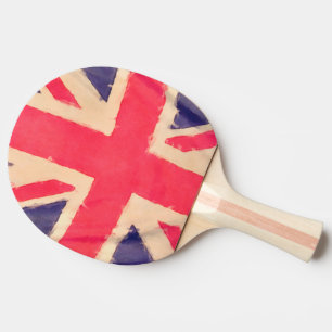 Raquete De Ping Pong Union JACK FLAG grunge