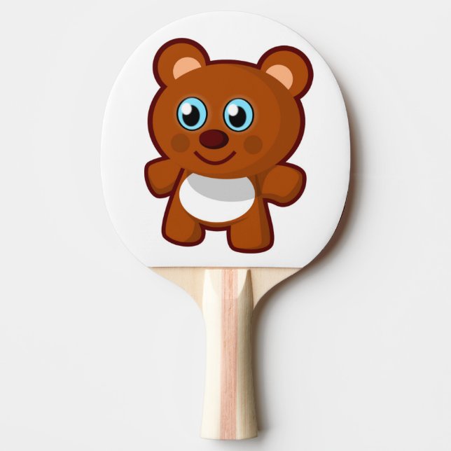 RAQUETE DE PING PONG URSINHO FELIZ (Frente)
