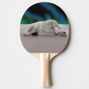 Raquete De Ping Pong Urso Polar Descansando