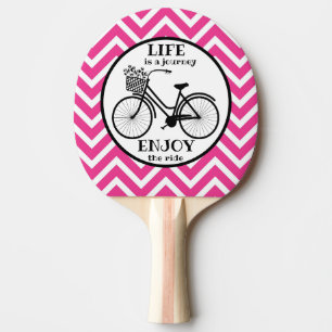 Raquete De Ping Pong Usufrua da citação de passeio de bicicleta cor-d