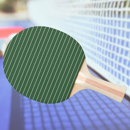 Raquete De Ping Pong Verde Caçador e Branco fino horizontal