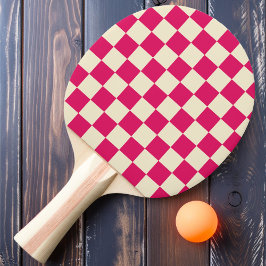 Raquete De Ping Pong Verificador de Ruby & Cream