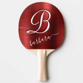 Raquete De Ping Pong Vermelho Personalizado Bruto