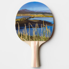 Raquete De Ping Pong View on Saudarkrokur and Skagafjordur, Islândia