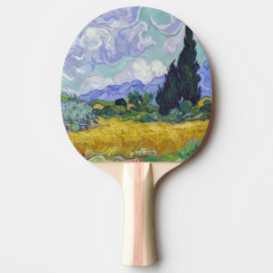 Raquete De Ping Pong Vincent Van Gogh - Campo de Trigo com Cipras