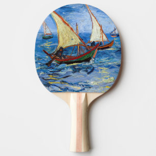 Raquete De Ping Pong Vincent van Gogh - Vista marinha em Saintes-Maries