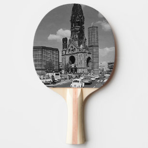 Raquete De Ping Pong Vintage Berlin Kaiser Wilhelm Memorial Church Magn