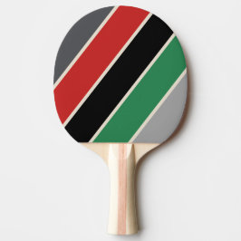 Raquete De Ping Pong Vintage VHS Bold Striped