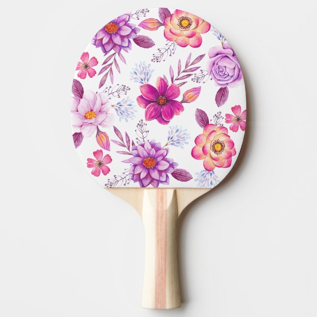 Raquete De Ping Pong Violet rosa (Frente)