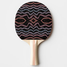Raquete De Ping Pong Viper Snake Skin Drawing Pattern Soft Pastel Color