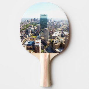 Raquete De Ping Pong Vista aérea de Boston 2