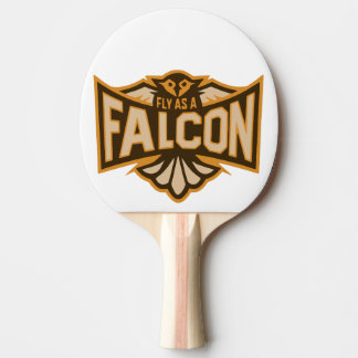 Raquete De Ping Pong Voa Como Um Falcão Sepia