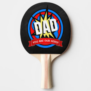 Raquete De Ping Pong Você é nosso herói!Pai