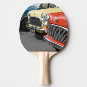 Raquete De Ping Pong WA, Seattle, automóvel britânico clássico.
