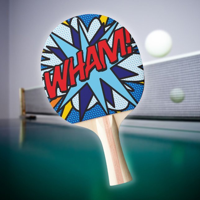 Raquete De Ping Pong WHAM (Modern Quic Book) (Criador carregado)
