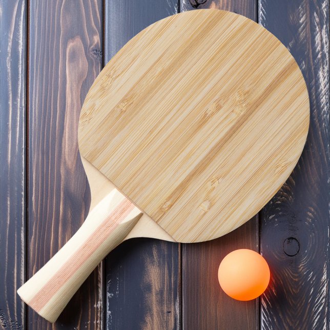 Raquete De Ping Pong White Bamboo (Criador carregado)