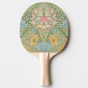 Raquete De Ping Pong William Morris Flor de Murta Floral Botânico