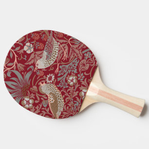 Raquete De Ping Pong William Morris Strawberry Thief Ping Pong Paddle