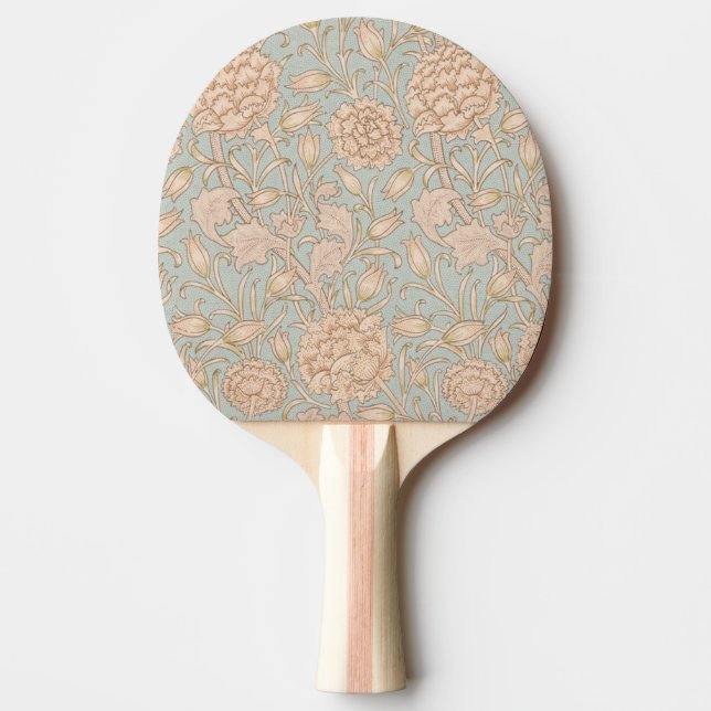 Raquete De Ping Pong William Morris Wild Tulip Flower Floral Design (Frente)