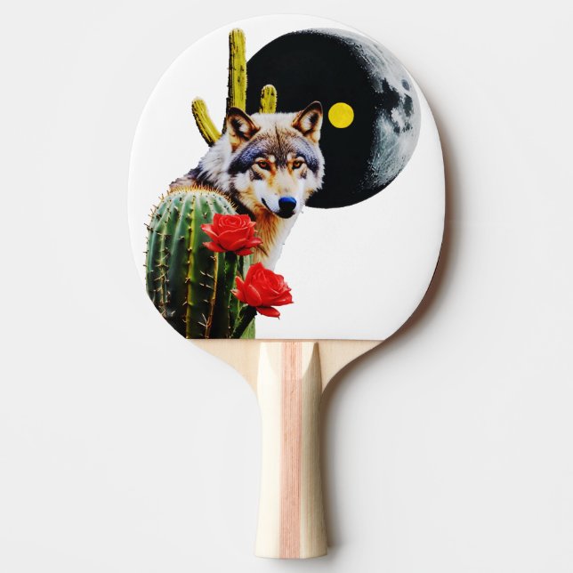 Raquete De Ping Pong Wolf16: (Frente)