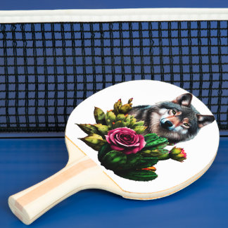 Raquete De Ping Pong Wolf Three: