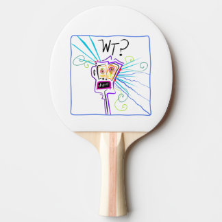 Raquete De Ping Pong WT? O QUE? EMOJI Meemogie