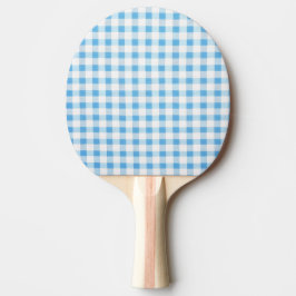 Raquete De Ping Pong Xadrez Azul Bebê