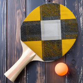 Raquete De Ping Pong Xadrez Casca de Limão