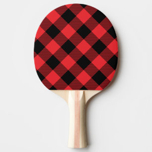 Raquete De Ping Pong Xadrez de Buffalo - Verificação de Preto Vermelho
