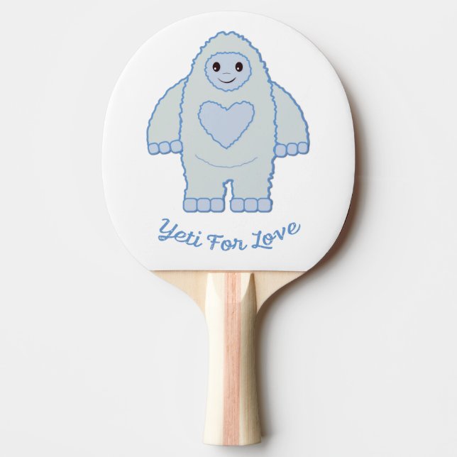 Raquete De Ping Pong Yeti for Love (Frente)