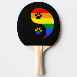 Raquete De Ping Pong Yin-yang Pride