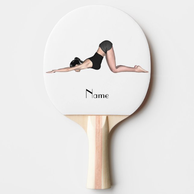 Raquete De Ping Pong Yoga Poses Thunder_Cove (Frente)