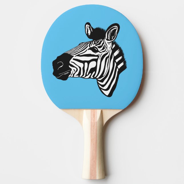 Raquete De Ping Pong Zebra (Frente)