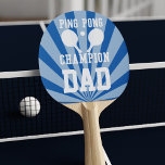 Raquete De Tênis De Mesa Adaptador Ping Pong pai Azul<br><div class="desc">Pai Blue Ping Pong Champion Paddle - ele pode deixá-lo ganhar - mas duvido. Presente de Pai Quirky para pais. Ele precisará de uma bola nova também...  - veja a minha loja ou na coleção</div>