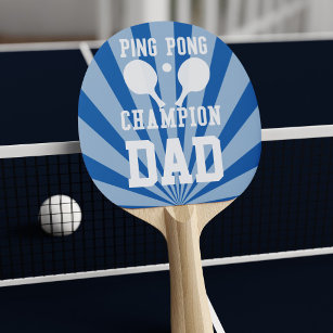 Raquete De Tênis De Mesa Adaptador Ping Pong pai Azul