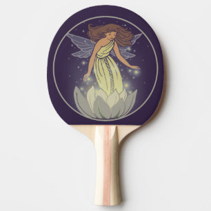 Raquete De Tênis De Mesa Arte feericamente mágica da fantasia do fulgor da