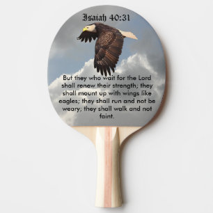 RAQUETE DE TÊNIS DE MESA AS ASAS GOSTAM DE EAGLES