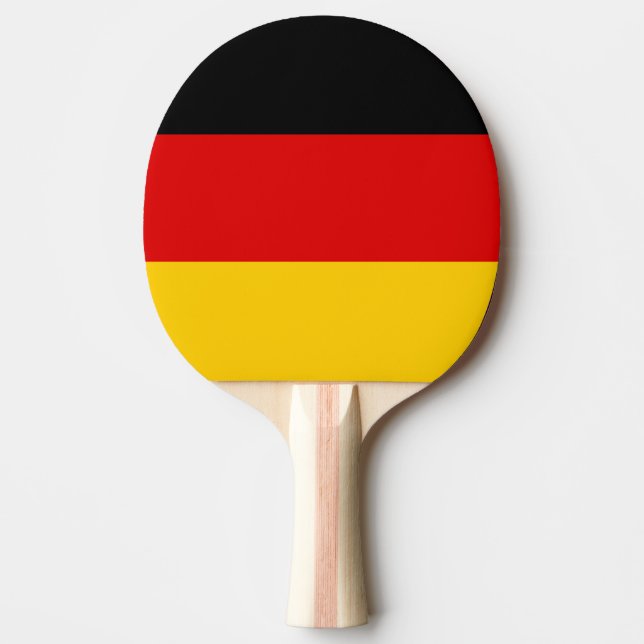 Raquete De Tênis De Mesa Bandeira de Alemanha (Frente)