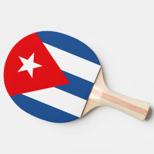 Raquete De Tênis De Mesa Bandeira de Cuba