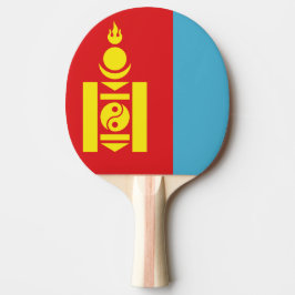 Raquete De Tênis De Mesa Bandeira do Ping Pong da Mongólia