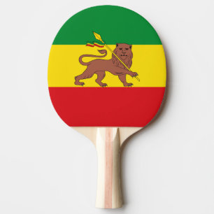 Raquete De Tênis De Mesa Bandeira etíope velha